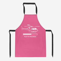Thumbnail for Pilot In Progress (Helicopter) Designed Kitchen Aprons
