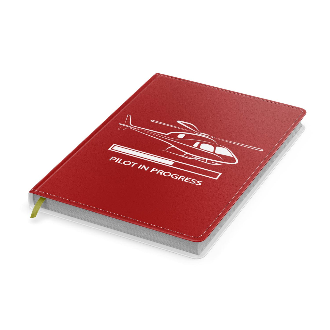 Pilot In Progress (Helicopter) Designed Notebooks