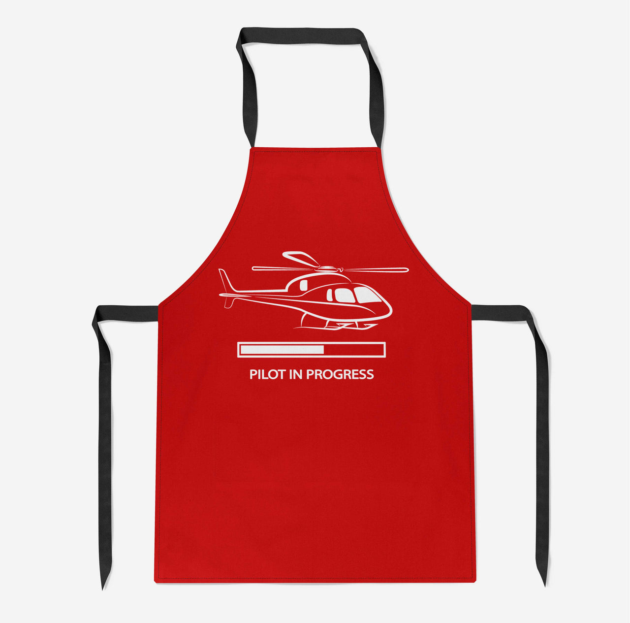 Pilot In Progress (Helicopter) Designed Kitchen Aprons
