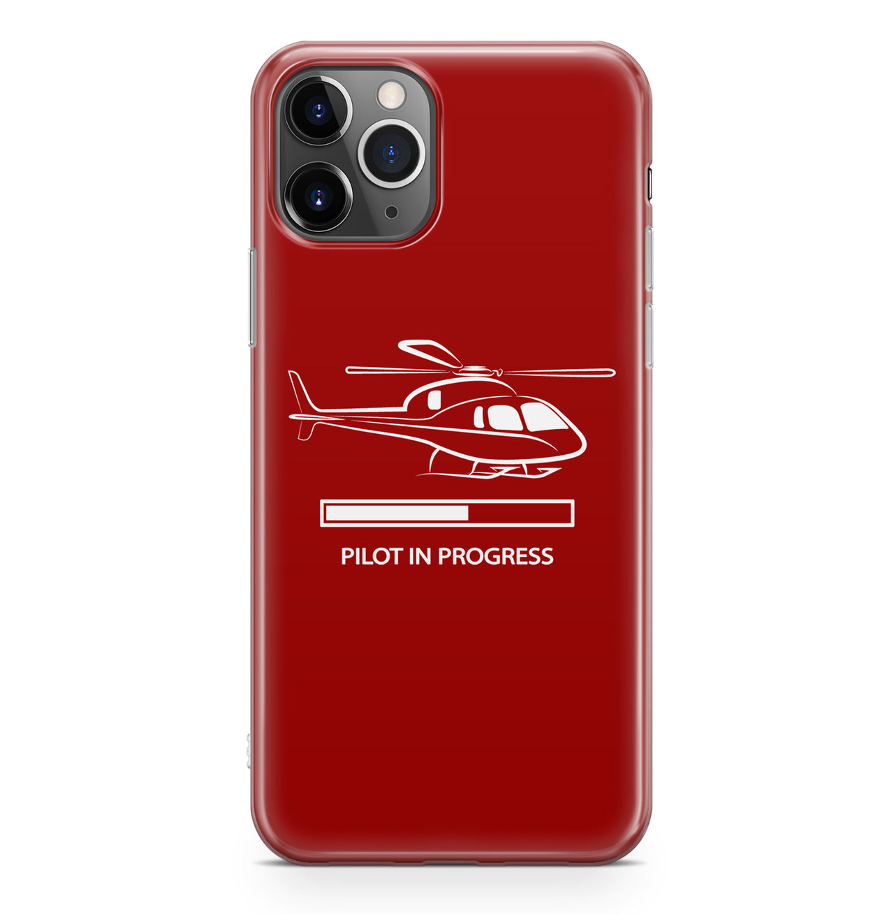 Pilot In Progress (Helicopter) Designed iPhone Cases