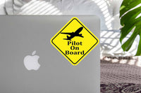 Thumbnail for Pilot On Board Designed Super Cool Stickers