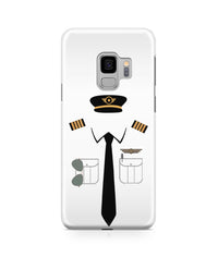 Thumbnail for Pilot Uniform Designed (2,3,4 Lines - Customizable Name) Samsung S & Note Cases