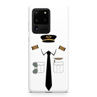 Thumbnail for Pilot Uniform Designed (2,3,4 Lines - Customizable Name) Samsung S & Note Cases