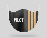 Thumbnail for Special Edition Pilot & Stripes Designed Face Masks
