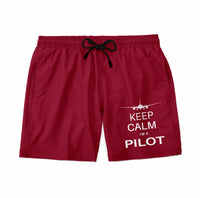 Thumbnail for Pilot (777 Silhouette) Designed Swim Trunks & Shorts