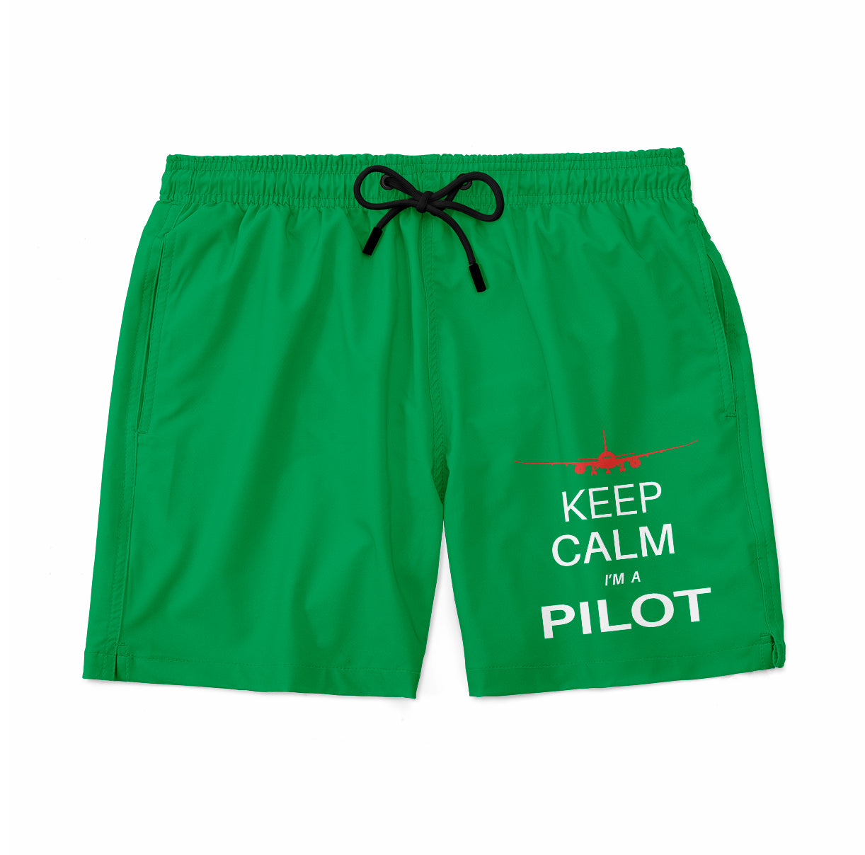 Pilot (777 Silhouette) Designed Swim Trunks & Shorts