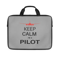 Thumbnail for Pilot (777 Silhouette) Designed Laptop & Tablet Bags