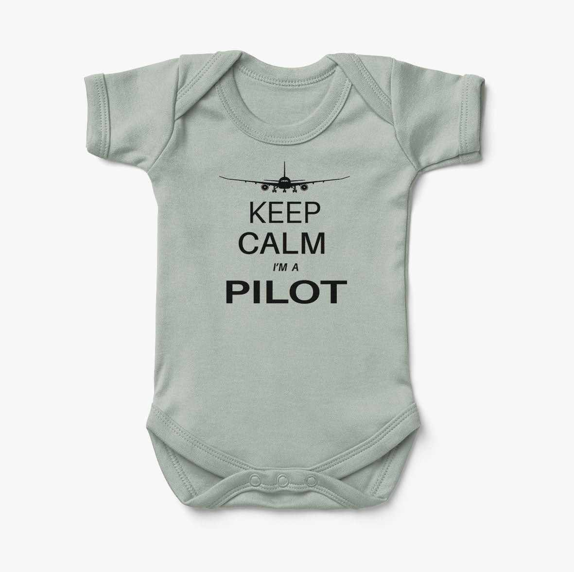 Pilot (777 Silhouette) Designed Baby Bodysuits