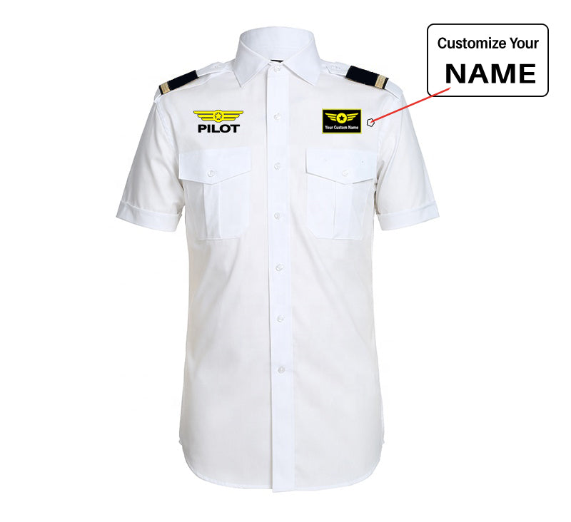 Customisable Pilot & Badge Shirt - view 7
