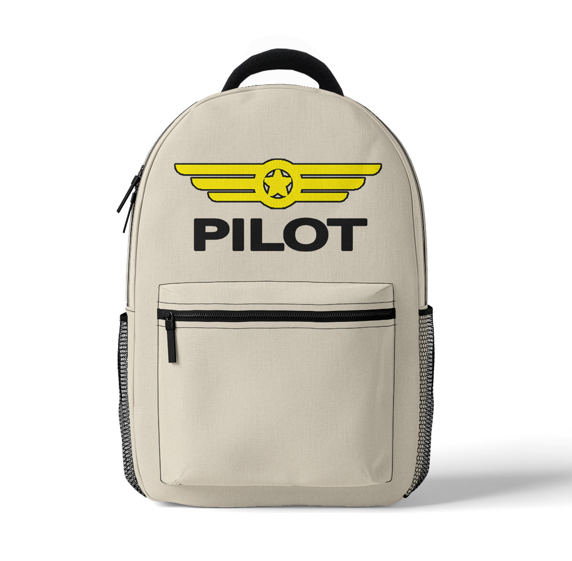 Pilot & Badge Designed 3D Backpacks