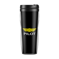 Thumbnail for Pilot & Badge Designed Travel Mugs