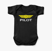 Thumbnail for Pilot & Badge Designed Baby Bodysuits