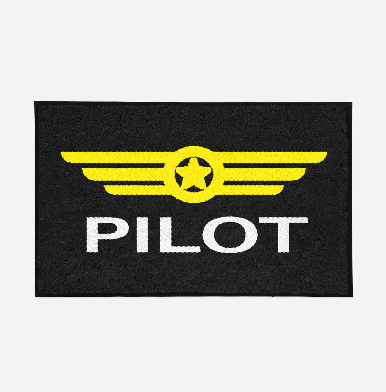 Pilot & Badge Designed Door Mats