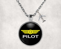 Thumbnail for Pilot & Badge Designed Necklaces