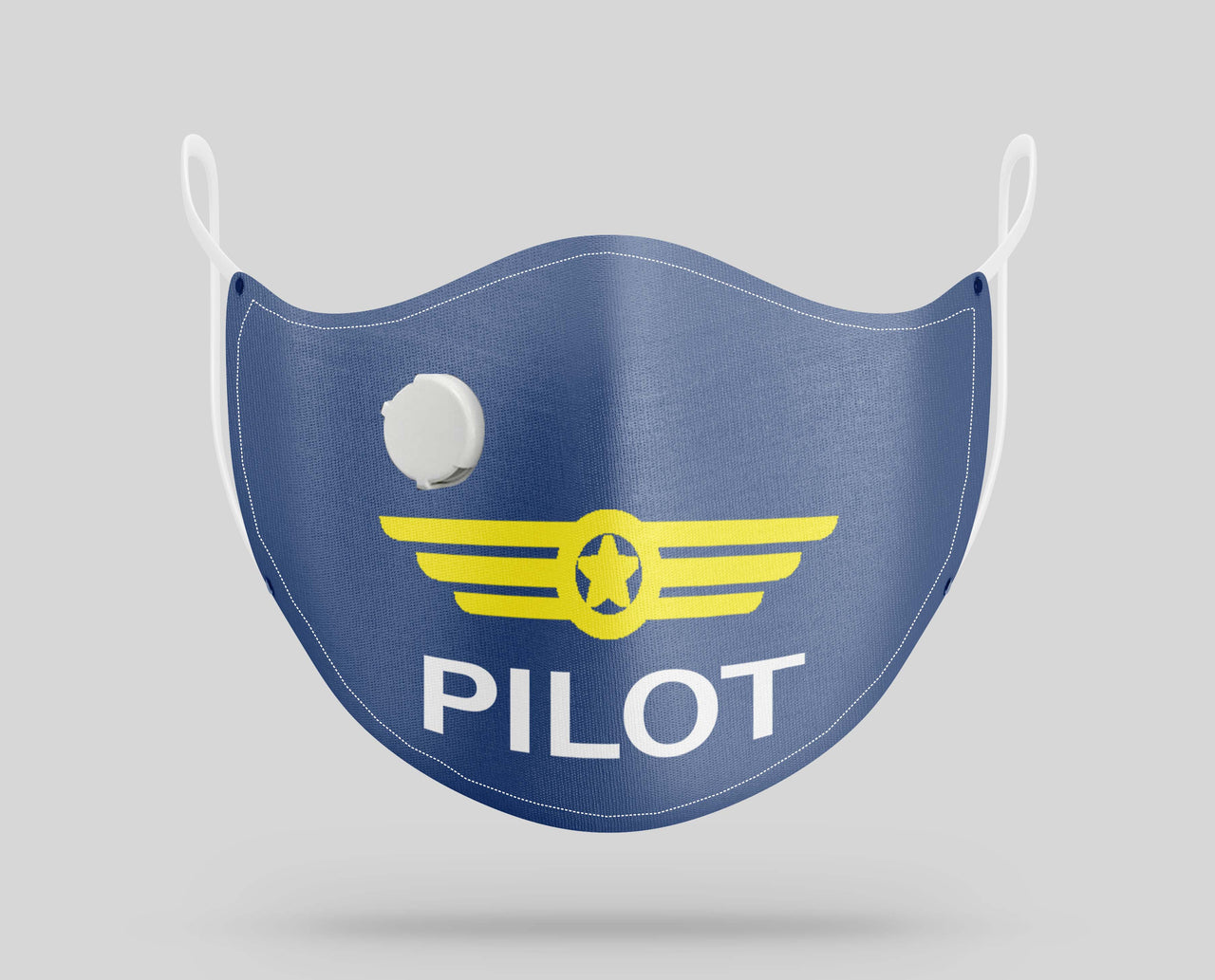 Pilot & Badge Designed Face Masks