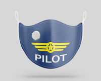 Thumbnail for Pilot & Badge Designed Face Masks