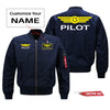 Pilot & Badge Designed Pilot Jackets (Customizable)
