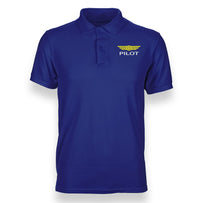 Thumbnail for Pilot & Badge Designed Polo T-Shirts