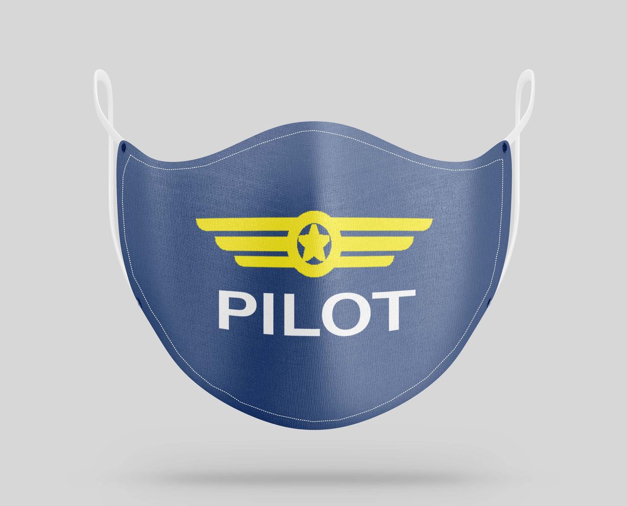 Pilot & Badge Designed Face Masks