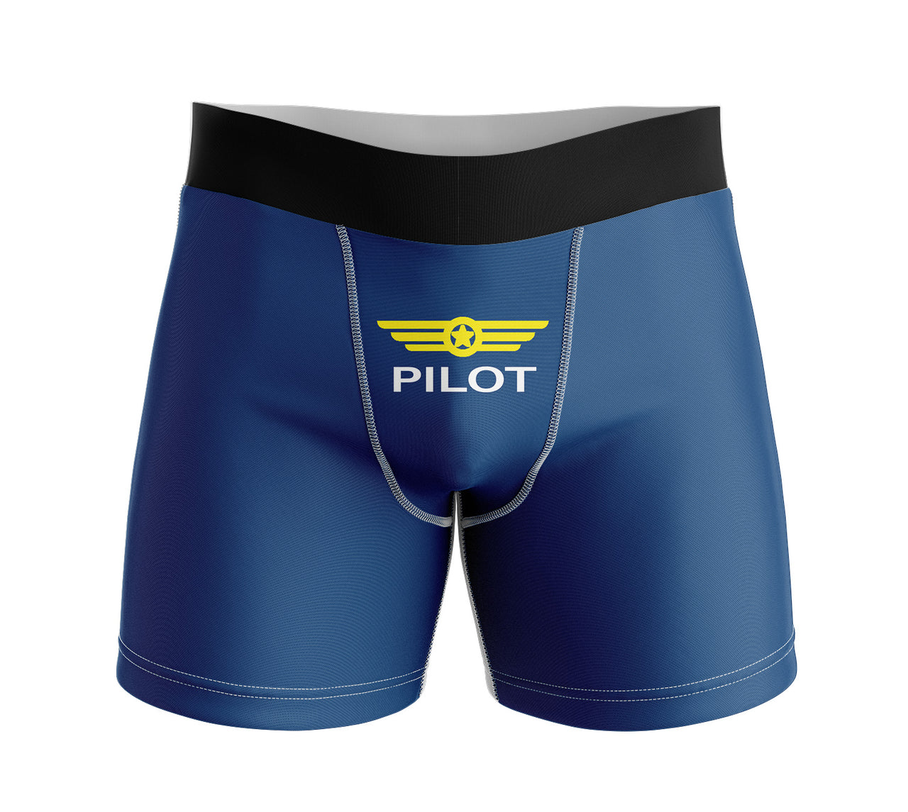Pilot & Badge Designed Men Boxers