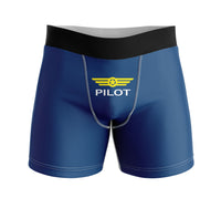 Thumbnail for Pilot & Badge Designed Men Boxers