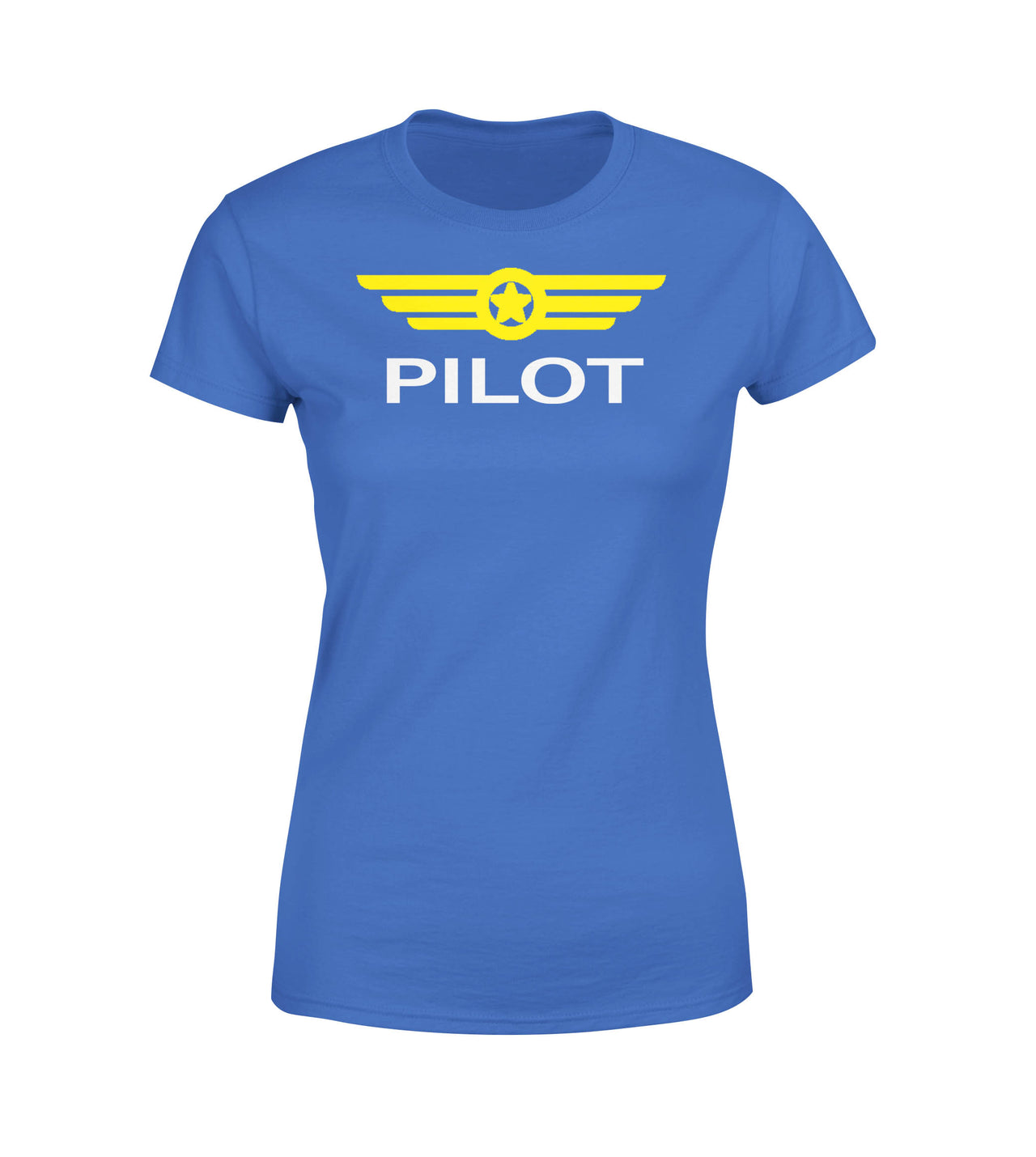 Pilot & Badge Designed Women T-Shirts