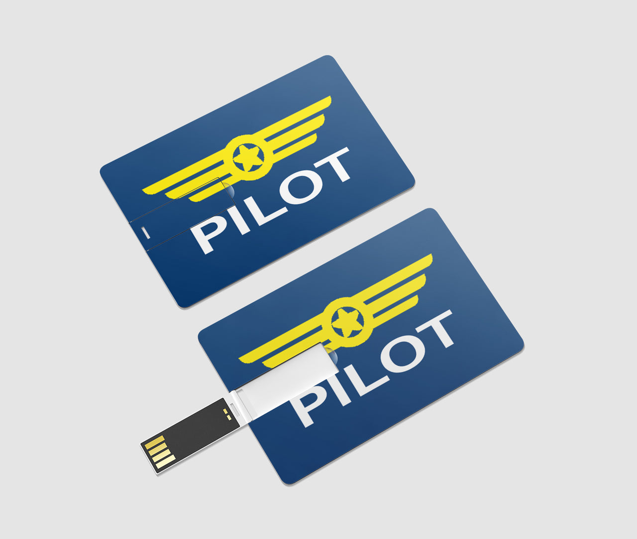 Pilot & Badge Designed USB Cards