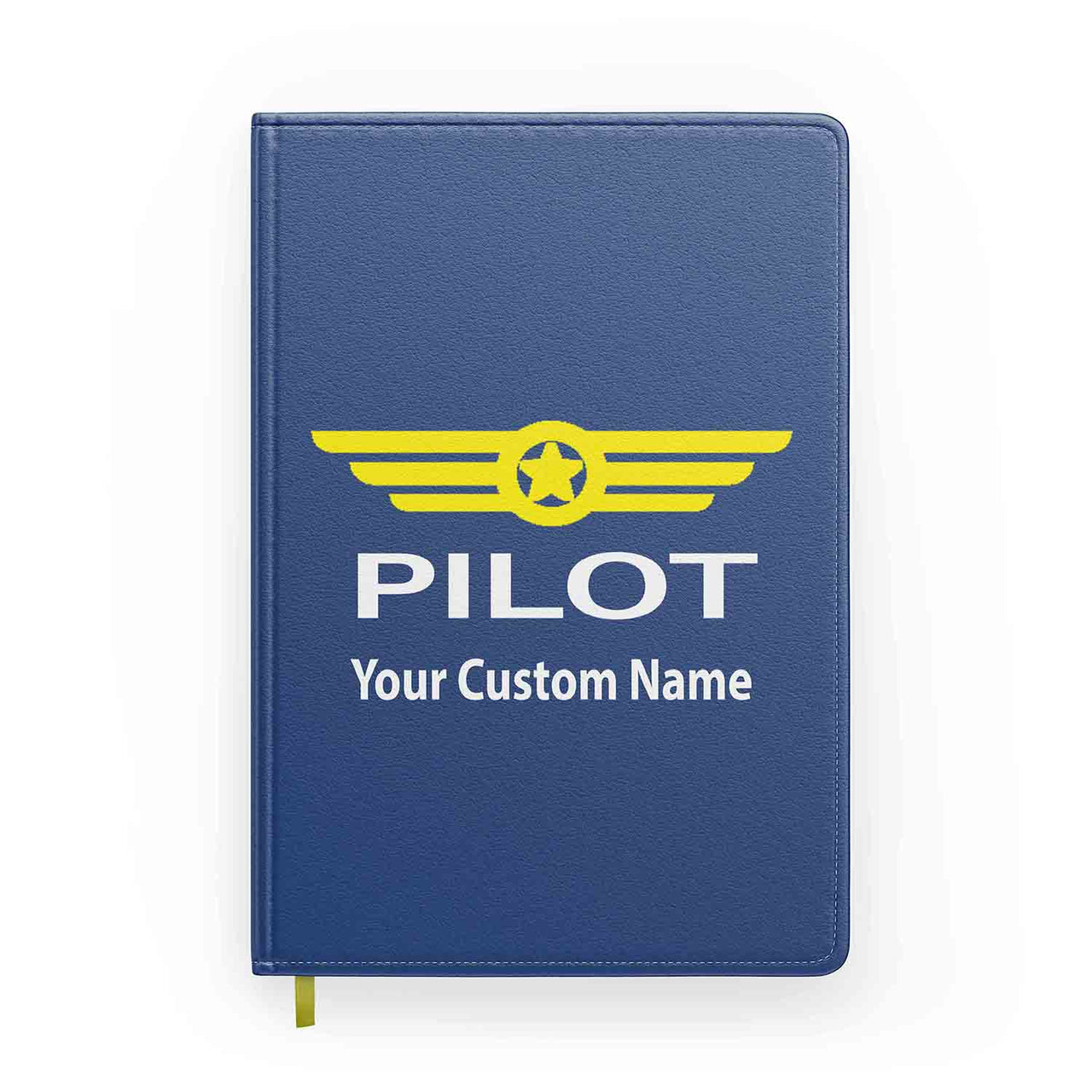 Customizable Name & PILOT BADGE Designed Notebooks
