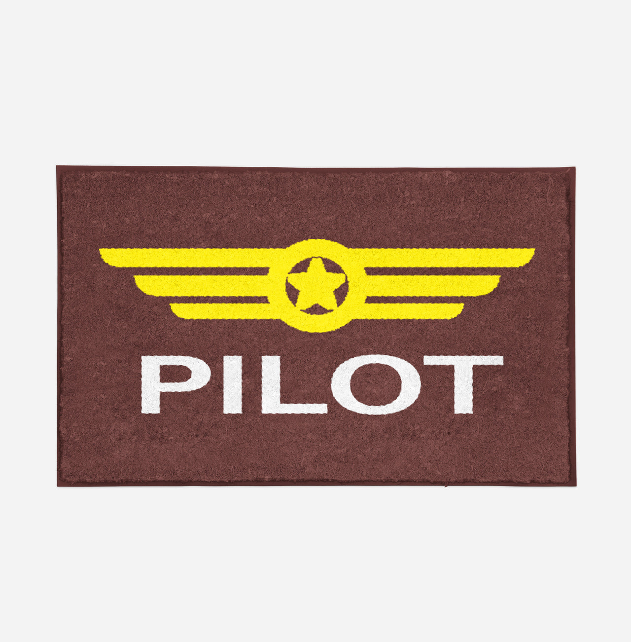 Pilot & Badge Designed Door Mats