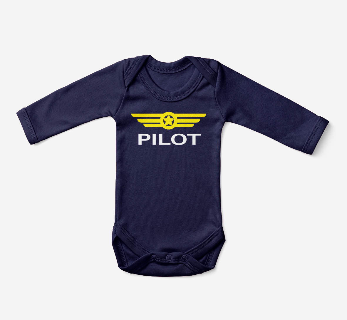 Pilot & Badge Designed Baby Bodysuits