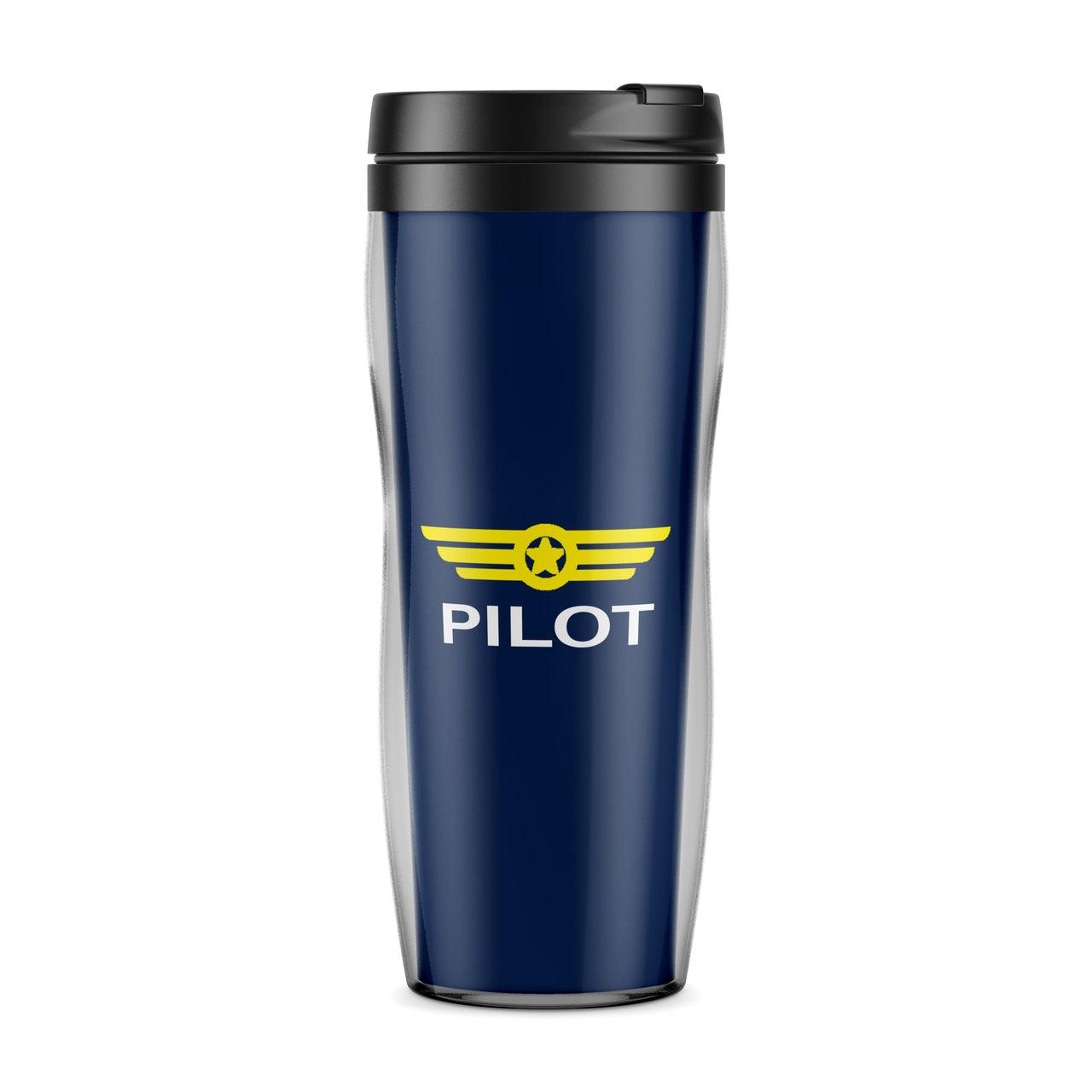 Pilot & Badge Designed Travel Mugs