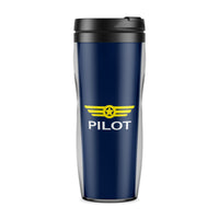 Thumbnail for Pilot & Badge Designed Travel Mugs