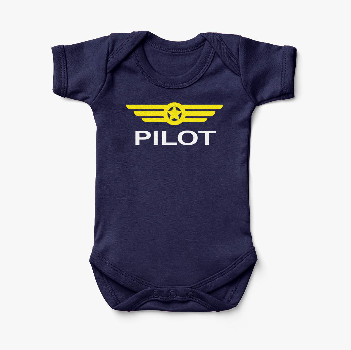 Pilot & Badge Designed Baby Bodysuits