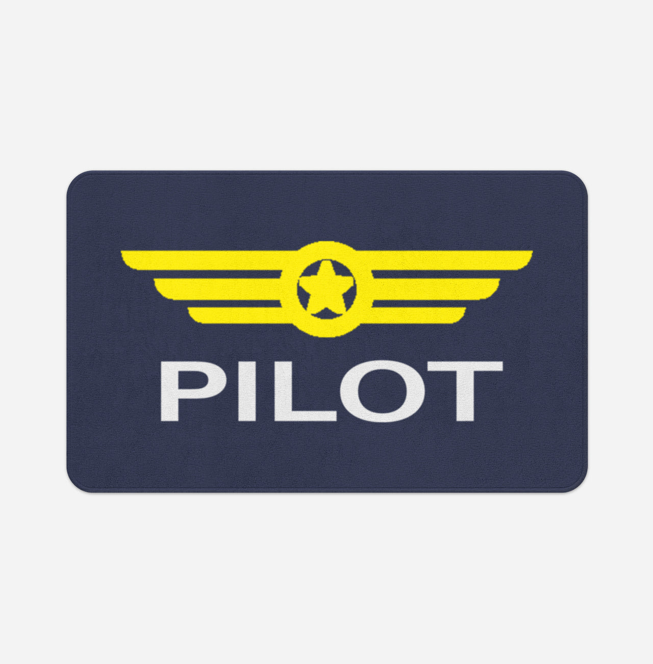 Pilot & Badge Designed Bath Mats