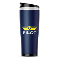Thumbnail for Pilot & Badge Designed Travel Mugs