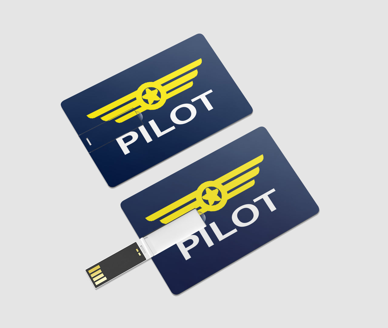 Pilot & Badge Designed USB Cards