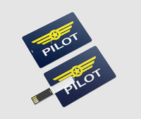 Thumbnail for Pilot & Badge Designed USB Cards