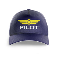 Thumbnail for Pilot & Badge Printed Hats