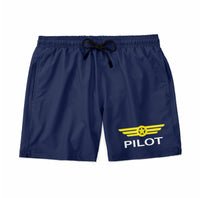 Thumbnail for Pilot & Badge Designed Swim Trunks & Shorts