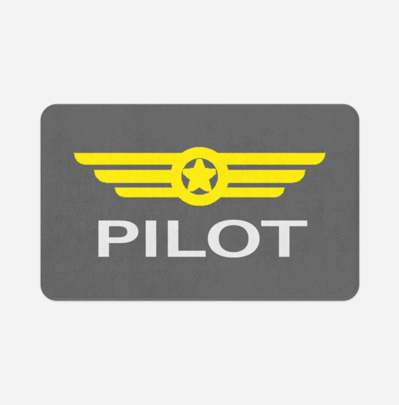Pilot & Badge Designed Bath Mats