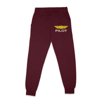 Thumbnail for Pilot & Badge Designed Sweatpants