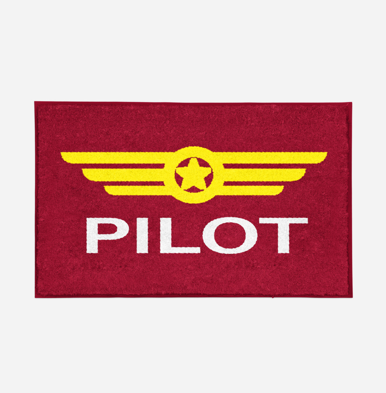 Pilot & Badge Designed Door Mats