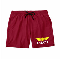 Thumbnail for Pilot & Badge Designed Swim Trunks & Shorts
