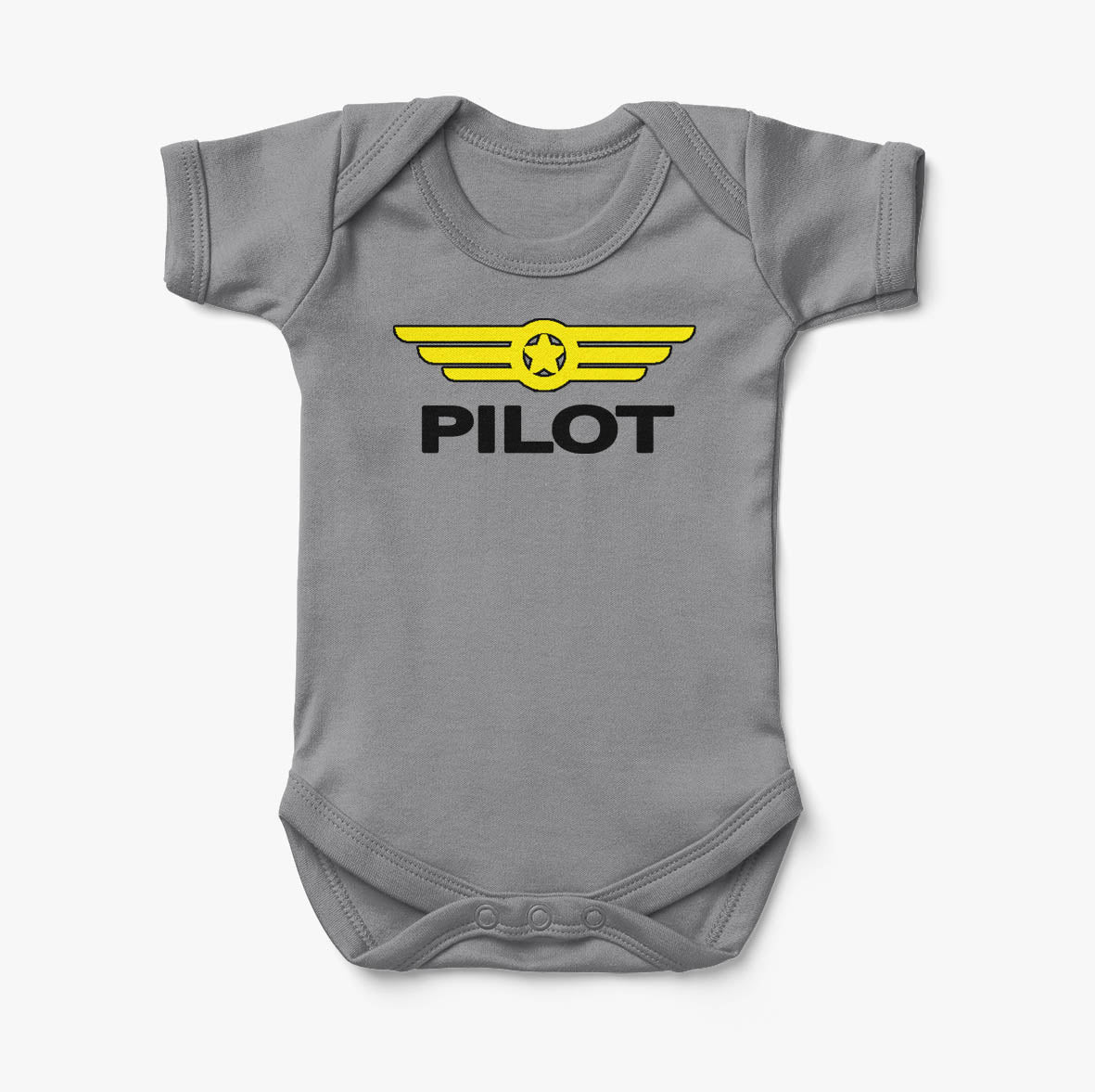 Pilot & Badge Designed Baby Bodysuits