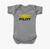 Thumbnail for Pilot & Badge Designed Baby Bodysuits