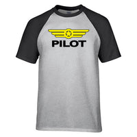 Thumbnail for Pilot & Badge Designed Raglan T-Shirts