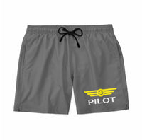 Thumbnail for Pilot & Badge Designed Swim Trunks & Shorts