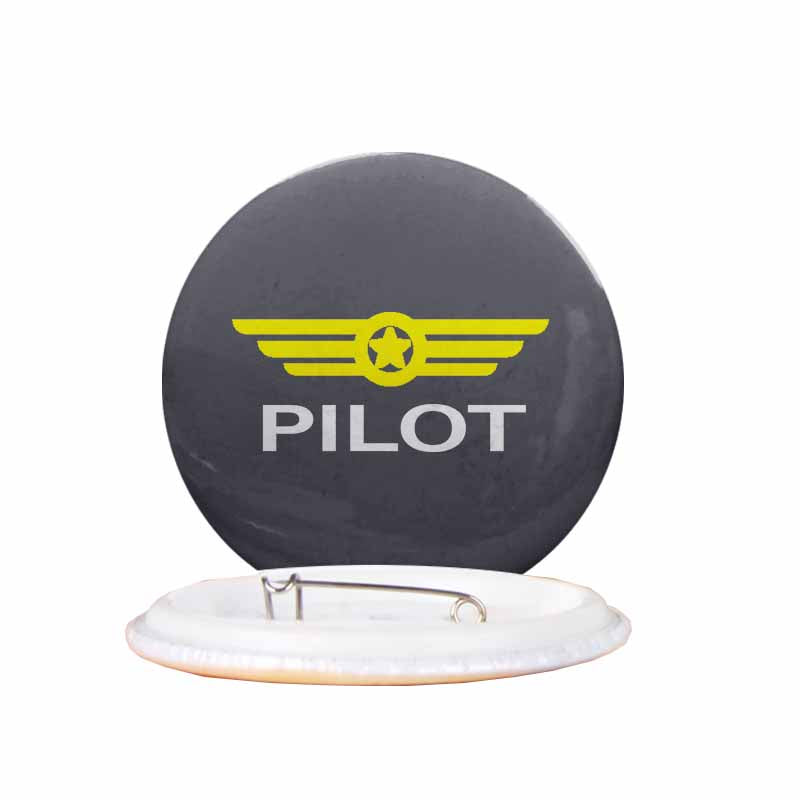 Pilot & Badge Designed Pins