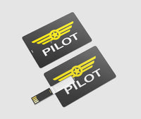 Thumbnail for Pilot & Badge Designed USB Cards