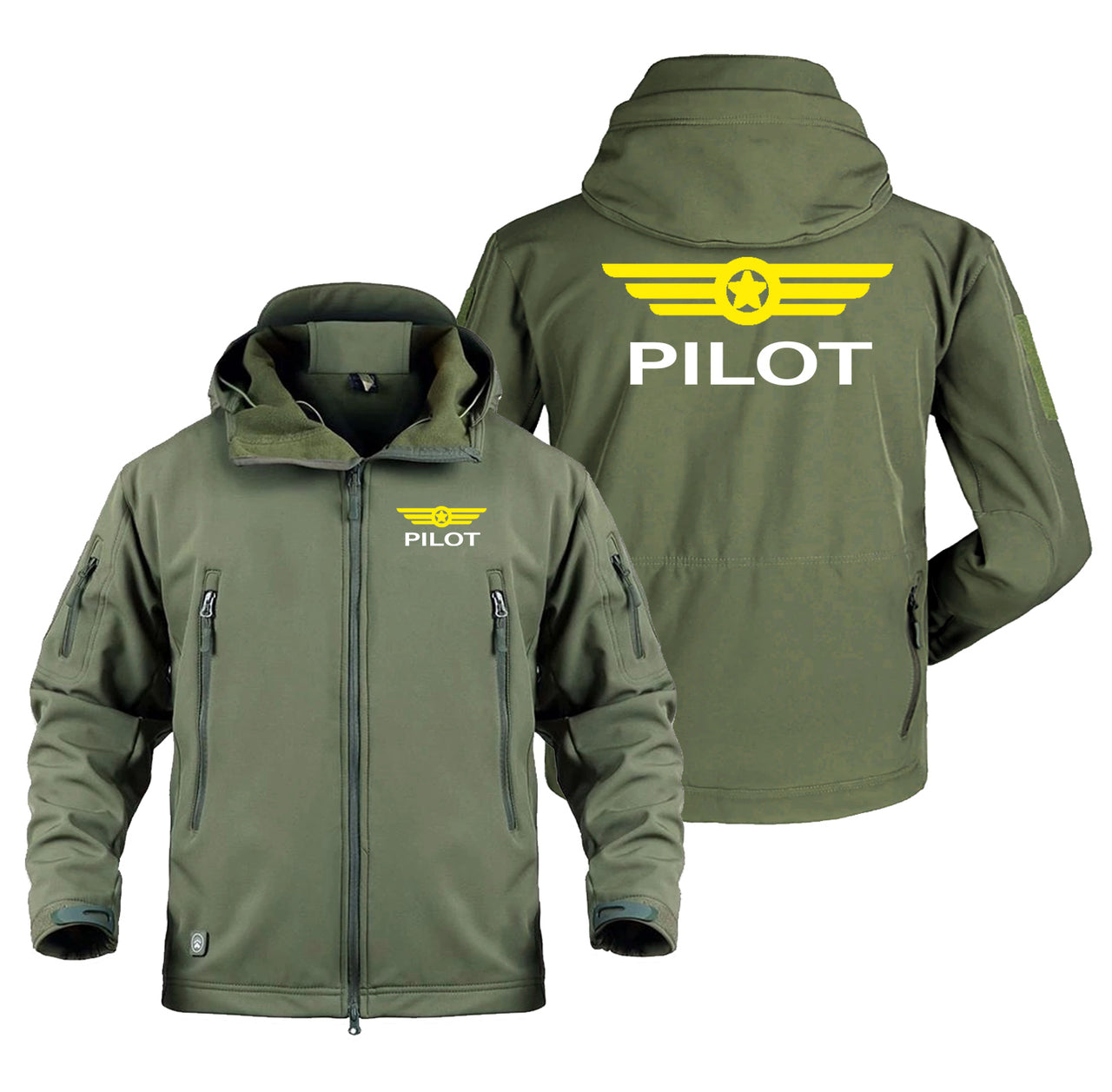 Pilot & Badge Designed Military Jackets (Customizable)